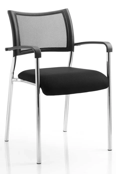 Stackable Chrome Meeting Chair 2 Stackable Chrome Meeting Chair - Image 2