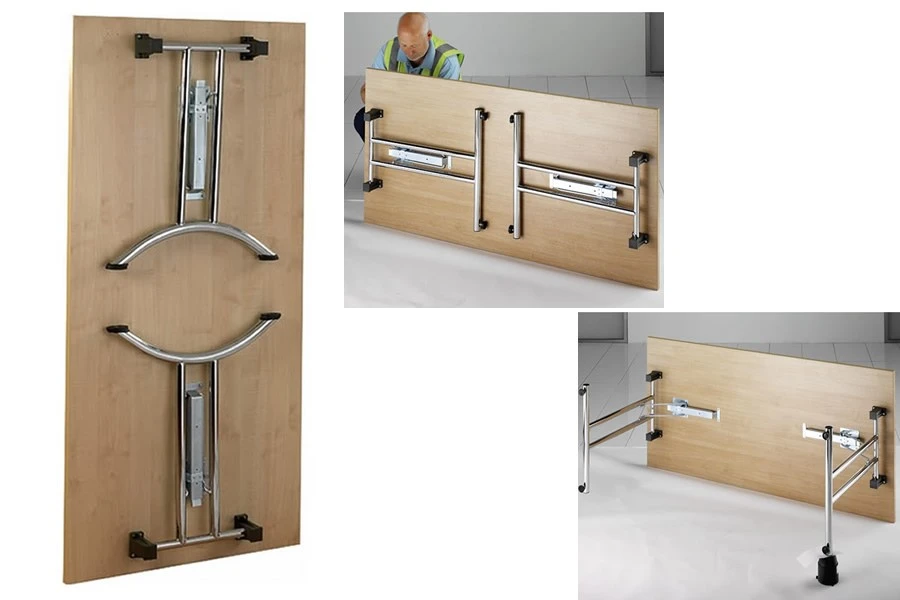 Harmony Folding 30 Degree Trapezoidal Table 2 Harmony Folding 30 Degree Trapezoidal Table - Image 2