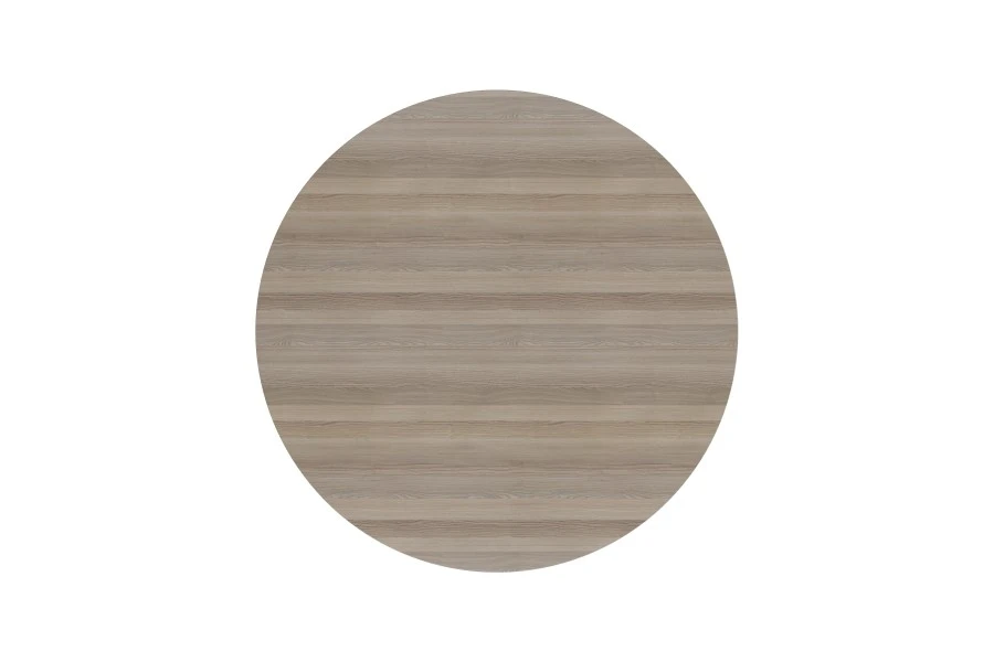 Kestral Grey Oak Round Meeting Table 3 Kestral Grey Oak Round Meeting Table - Image 3