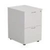 Kestral White 2 Drawer Filing Cabinet