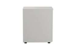 Kestral White 2 Drawer Filing Cabinet -Office Furniture Shop tes2fcwh side