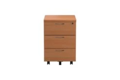 Kestral Mobile 3 Drawer Pedestal 7 Kestral Mobile 3 Drawer Pedestal -Office Furniture Shop tesmp3be front