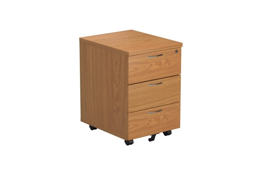 Kestral Mobile 3 Drawer Pedestal 4 Kestral Mobile 3 Drawer Pedestal - Image 4