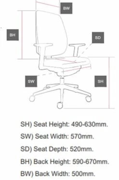 Torque Bariatric Chair -Office Furniture Shop torque 5 1