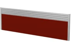 Triple Toolrail Desk Screen