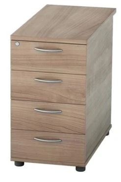 Universal 4 Drawer Desk High Pedestal