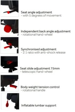 Chiro Support -Office Furniture Shop untilted 3