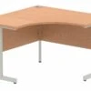 Norton Oak Corner Cantilever Leg Desk