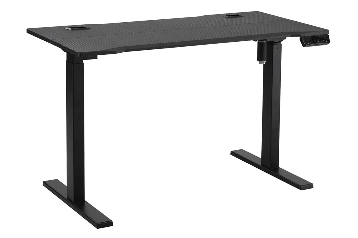 Black Height Adjustable Standing Desk 1 Black Height Adjustable Standing Desk