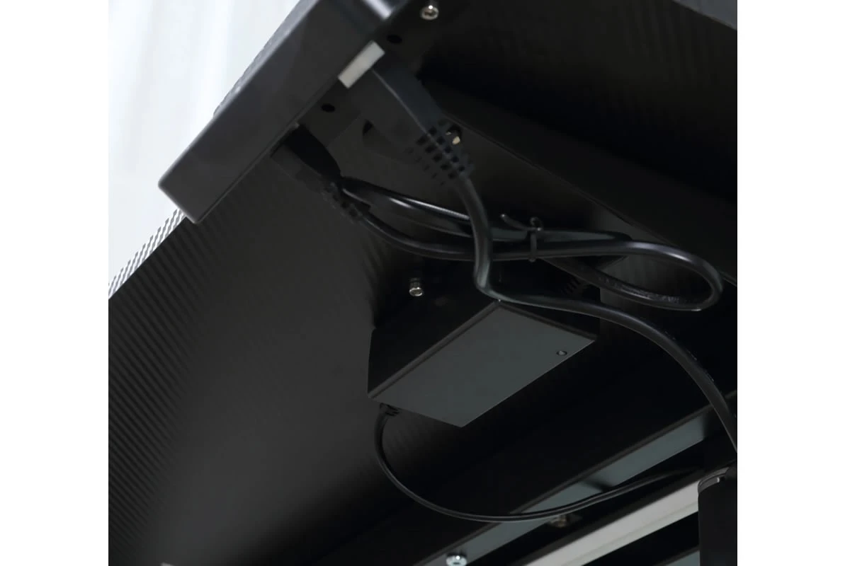 Black Height Adjustable Standing Desk 8 Black Height Adjustable Standing Desk - Image 8