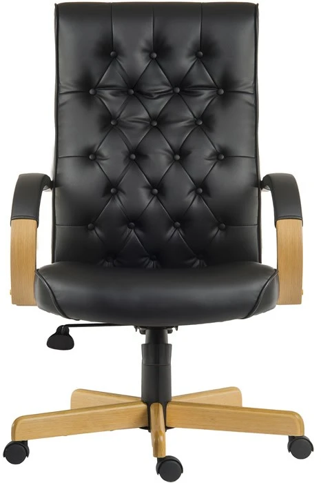 Warwick Leather Office Chair 2 Warwick Leather Office Chair - Image 2
